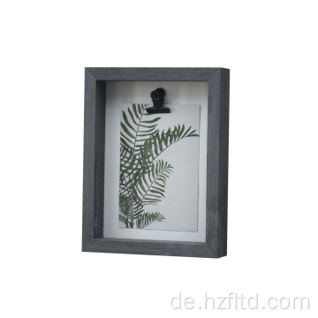 Großhandel benutzerdefinierte weiße schwarze Schüttguthänge Hängende Wand A3 A4 A5 Feste Holzbildfoto Frames